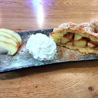 Dutch apple pie at Vegan Temple Bar in Amsterdam
