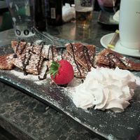 Stroopwafel. at Vegan Temple Bar in Amsterdam