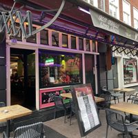 Outside  at Vegan Temple Bar in Amsterdam