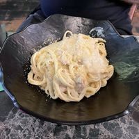 Carbonara   at Vegan Temple Bar in Amsterdam