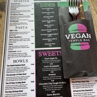   at Vegan Temple Bar in Amsterdam