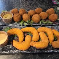 Lemon Shrimp ! at Vegan Temple Bar in Amsterdam