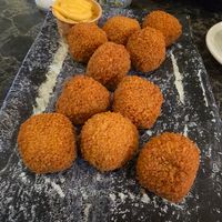 Bitterballen at Vegan Temple Bar in Amsterdam