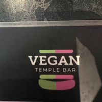   at Vegan Temple Bar in Amsterdam