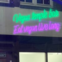   at Vegan Temple Bar in Amsterdam