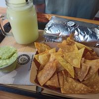 Nachos and burrito at Burritos - Trafalgar in Valencia