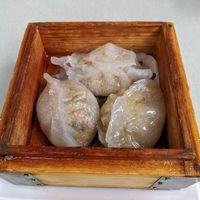 Veggie dumplings. at Xian Noodles at The Domain in Austin