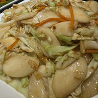 Vegetable rice cake  at Uptown China Restaurant in Seattle