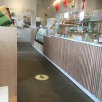 V bakery at Whisk Matcha Cafe in Vancouver