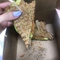 Avocado sandwich   at Whisk Matcha Cafe in Vancouver