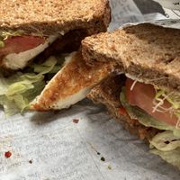 Merry's katsu sandwich  at Nook Clarence St in Sydney