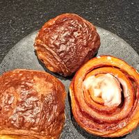 Chocoladekoeken en suisse at Kultur Bakery in Ghent