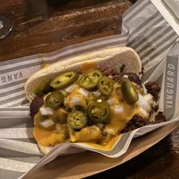 chili cheese dog  at The Vanguard in Milwaukee