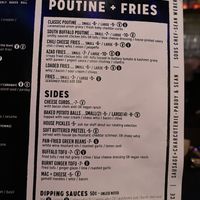 Vegan sides   at The Vanguard in Milwaukee