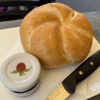 vegan breakfast  at Erb Brot in Merano