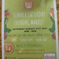 Evening market at The Fold in Worcester