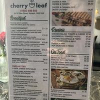   at Cherry Leaf Coffee House in Norwich