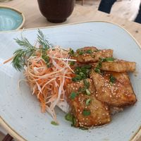 tofu teriyaki at Harajuku Kitchen in Edinburgh