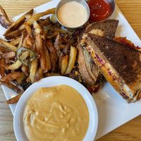 Ruben 🥪   at Laughing Seed Cafe in Asheville