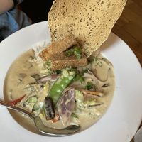 Thai Panang Curry   at Laughing Seed Cafe in Asheville