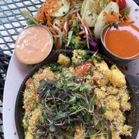 Mac  at Laughing Seed Cafe in Asheville