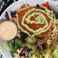 Ensalada tostada   at Laughing Seed Cafe in Asheville