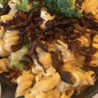 Mac & cheese  at Laughing Seed Cafe in Asheville