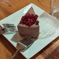 Cheesecake of the Day at Laughing Seed Cafe in Asheville