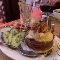 Farmer’s Pie  at Laughing Seed Cafe in Asheville