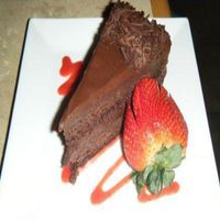 VEGAN dessert! at Laughing Seed Cafe in Asheville