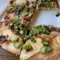 Flatbread  at Laughing Seed Cafe in Asheville