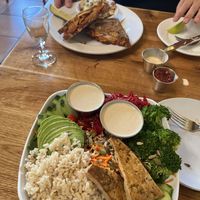   at Laughing Seed Cafe in Asheville