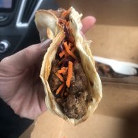 Asian cauliflower taco  at Laughing Seed Cafe in Asheville