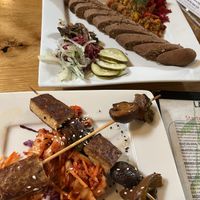   at Laughing Seed Cafe in Asheville