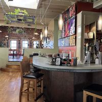 Inside.  at Laughing Seed Cafe in Asheville