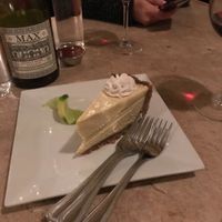 Vegan key lime cheesecake at Laughing Seed Cafe in Asheville