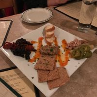 Vegan charcuterie  at Laughing Seed Cafe in Asheville
