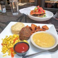 Blue Plate- Tofu Scramble (V)  at Laughing Seed Cafe in Asheville