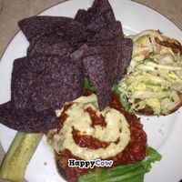 sloppy joe at Laughing Seed Cafe in Asheville