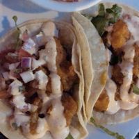 Buffalo cauliflower tacos 🌮  at Laughing Seed Cafe in Asheville