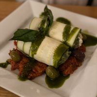 Vegetable Manicotti  at Laughing Seed Cafe in Asheville