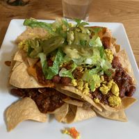 Breakfast Nachos at Laughing Seed Cafe in Asheville