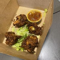 Pakuros appetizer at Laughing Seed Cafe in Asheville