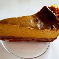 Pumpkin pie (delivery )  at Sweetless Cafe - Phahon 19 in Bangkok