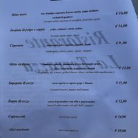 Antipasti at La Terrazza in Scopello