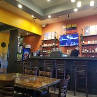 The bar at Arepitas in Round Rock