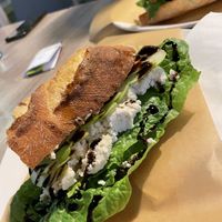 Apple Bree up front, Chick’n Mayo behind  at TORN in Vancouver