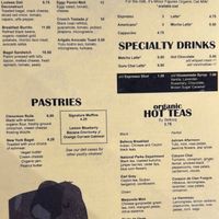 Menu for from the Desert Side  at Chef Tanya's Kitchen in Palm Desert