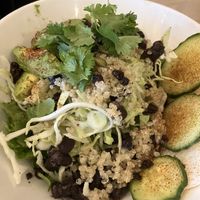 One of their delicious salads  at Chef Tanya's Kitchen in Palm Desert