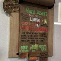 Daily Special Combo 05Apr2025  at Chef Tanya's Kitchen in Palm Desert